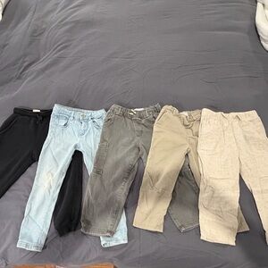 Zara + H&M Boys Pants Bundle Size 4/5 – Jeans, Linen, Chinos & Sweatpants